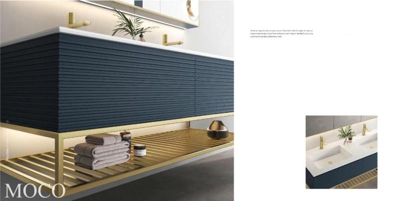 Modern Luxury Bathroom Cabinet with Mirror