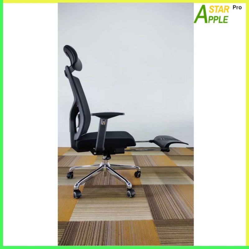 Nylon PP Material as-D2076 Swivel Executive Chair with Extendable Footrest