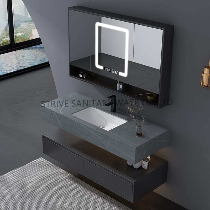 Modern Wall Cabinets Basin Bathroom Furniture Vanities with Mirror