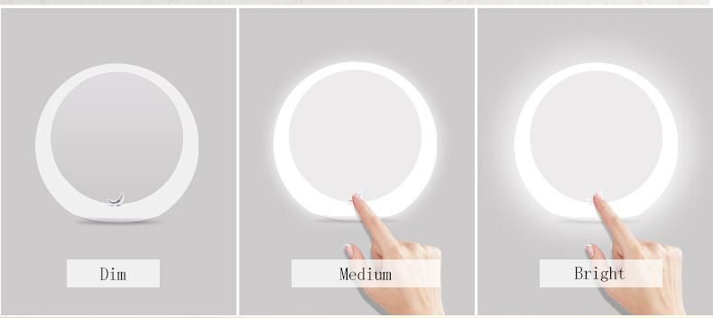 Special Design Dimmable Brightness LED Makeup Mirror with Bluetooth Speaker