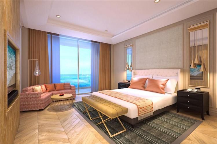 Factory Custom Made Durable Hotel Standard Bedroom Furniture for 3-5 Stars Hotel
