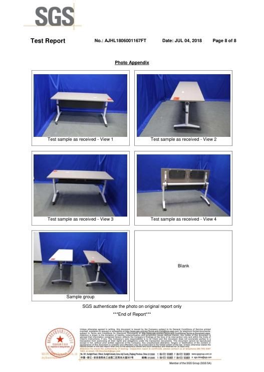 ANSI/BIFMA Standard Modern Office Fold Furniture Table