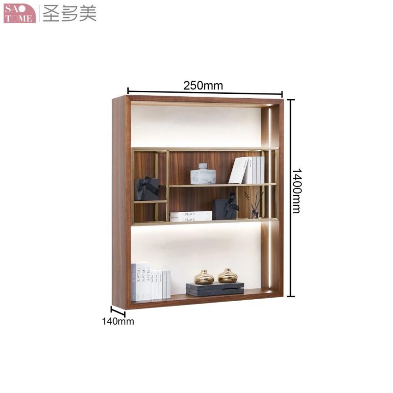 Modern Home Hotel Apartment Bookcase Partition Cabinet