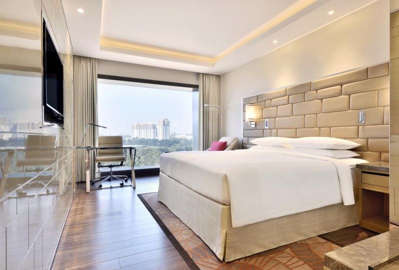 Fashion Bed Design Wooden Vintage Modern Hotel Bedroom Furniture Set