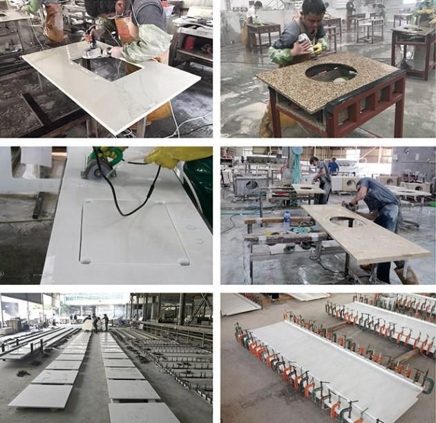 Factory Modern Restaurant Home Dinner Kitchen Furniture Marble Dining Table