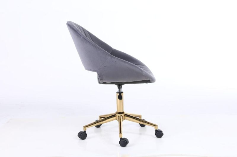 Golden Chromed Leisure Chair Living Room Furniture Home Decorations