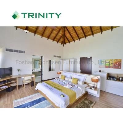 Elegant 4 Star Hotel Suite Furniture Contemporary Beach Resort Double Room Furniture