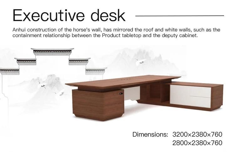 Modern New Design Furniture Home MDF Office Manager Executive Table