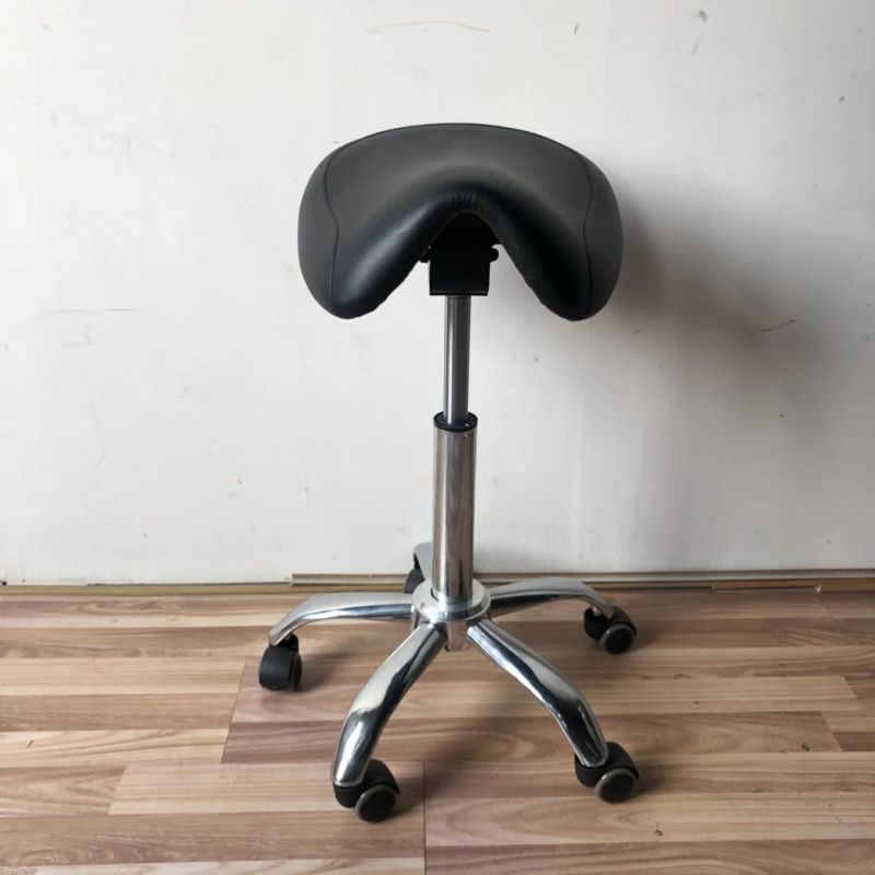 Ergonomic Medical Chair Dental Saddle Seat Stool