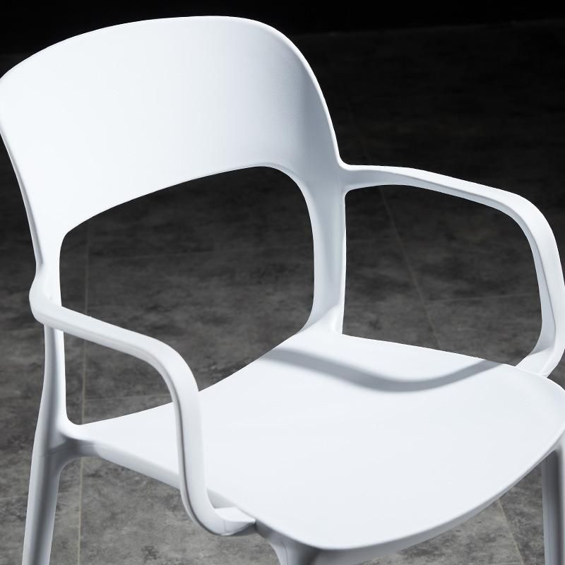 Plastic Ergonomic Banquet Chair Salon Styling Chair with Armrest