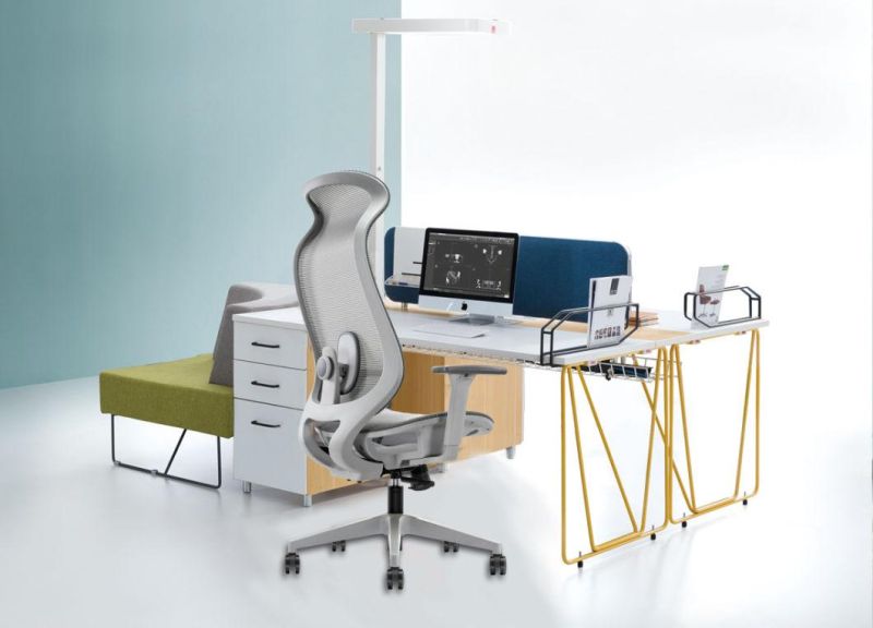 3 Position Lock Mechanism Depth Adjustable Lumbar Support Office Table Furniture