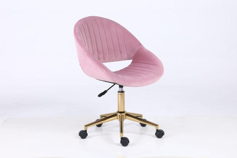Golden Chromed Leisure Chair Living Room Furniture Home Decorations