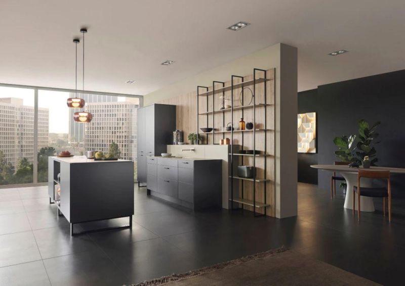 Factory Wholesale Imported Skin Melamine Finish Kitchen Cabinet From China