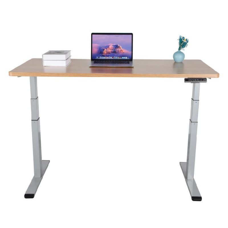 Low Noise High Quality 3 Legs L Shape Electric Sit Standing Height Adjustable Computer Desk Home Office Furniture