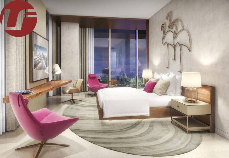 Luxury Hotel Bed Design for 5 Stars Hotel Bedroom Furniture
