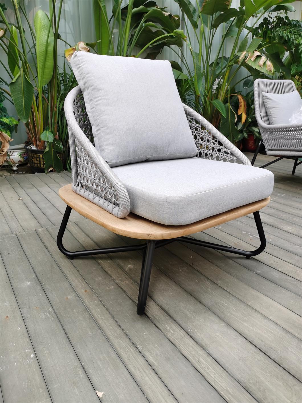 Modern Style Home Garden Patio Outdoor Rattan Furniture Chair