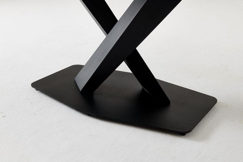 Pandora Office Marble Table with Rock Plate Top