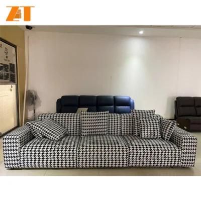 Light Luxury Technology Cloth Sofa Apartment Living Room Modern Simple Fabric Chaise Sofa