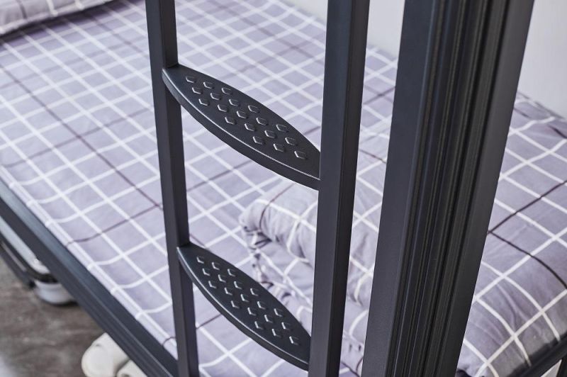 Modern Office Leaving Room Furniture Dormitory Hotel Metal School Double Steel Bunk Bed for Student