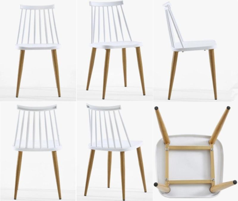Nordic Simple Backrest Modern Hollow Creative Personality Leisure Windsor Chair Factory Direct Sales Plastic Chair
