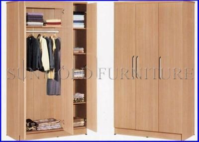 Modern Wooden 3 Door Wardrobe (SZ-WD056)