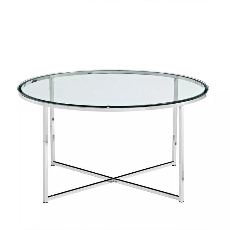 Home Living Room Furniture Home Coffee Table/Glass Top Coffee Table
