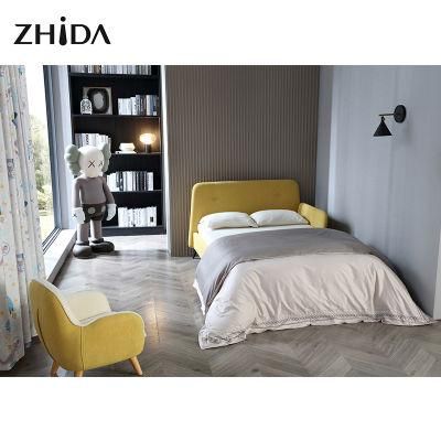 Home Bedroom Kids Children Furniture Modern Design Fabric Bed