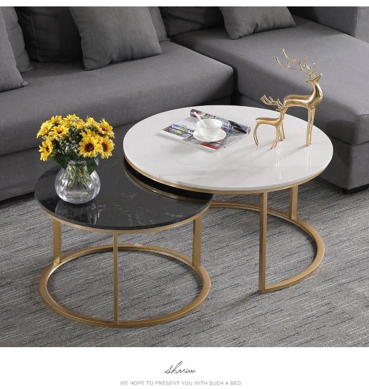 Office Furniture Gold Countertop Tea Table