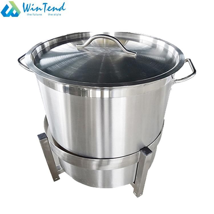 Stainless Steel Transport for Stockpot Kitchen Food Service Trolley