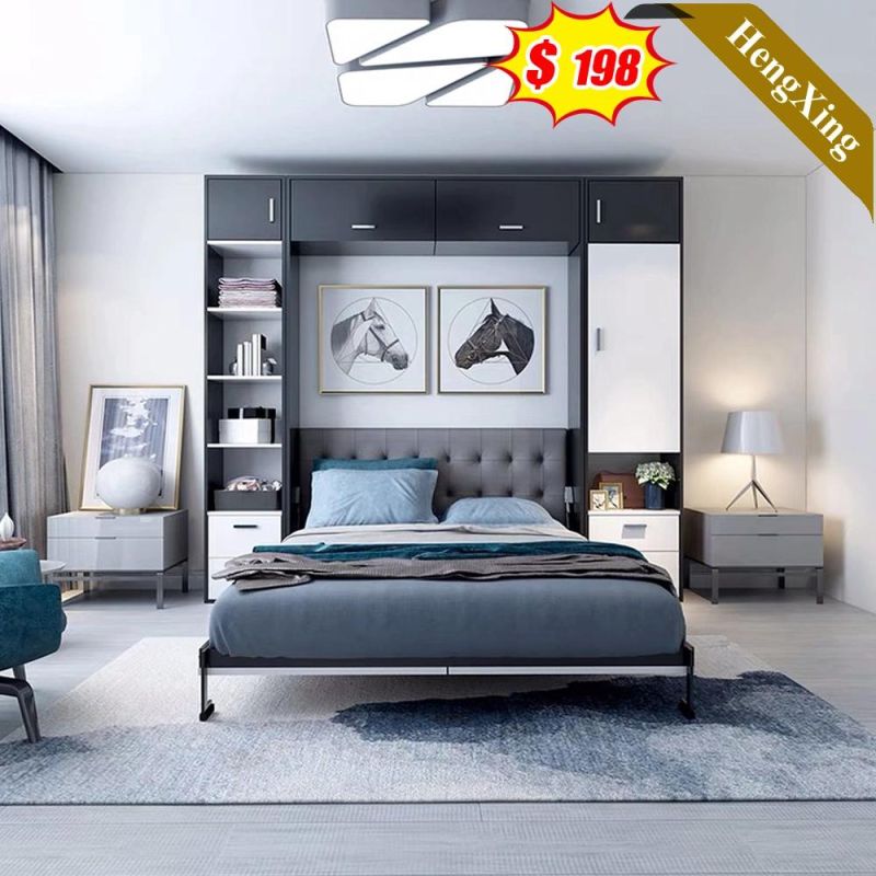 New Design Environment-Friendly Kids Bedroom Furnitures Set Wood Bunk Folding Beds
