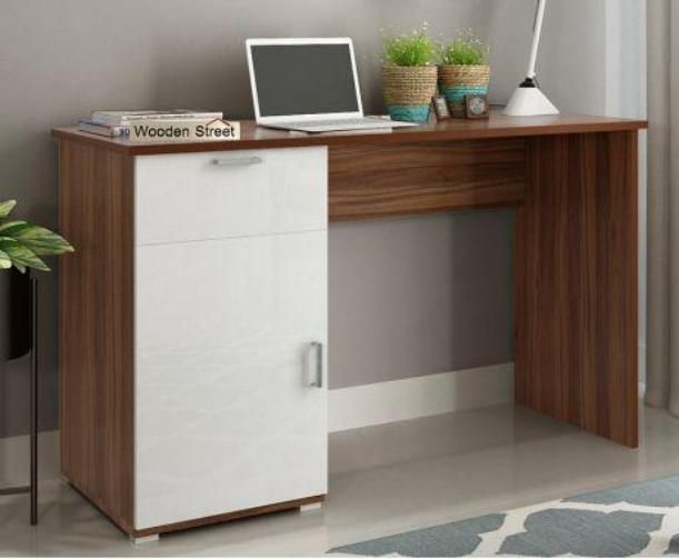 Modern Design White Solid Surface Executive Office Desk Elegant Office Table
