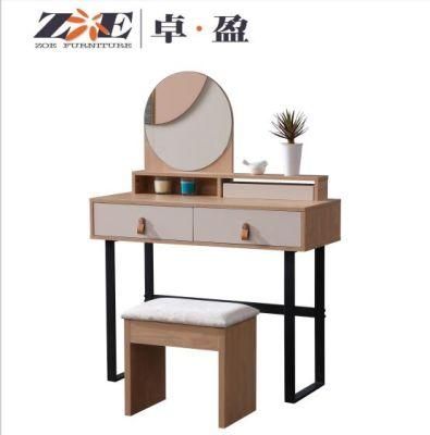 Bedroom Furniture Hot Sale Modern Style Dressing Table with Mirror