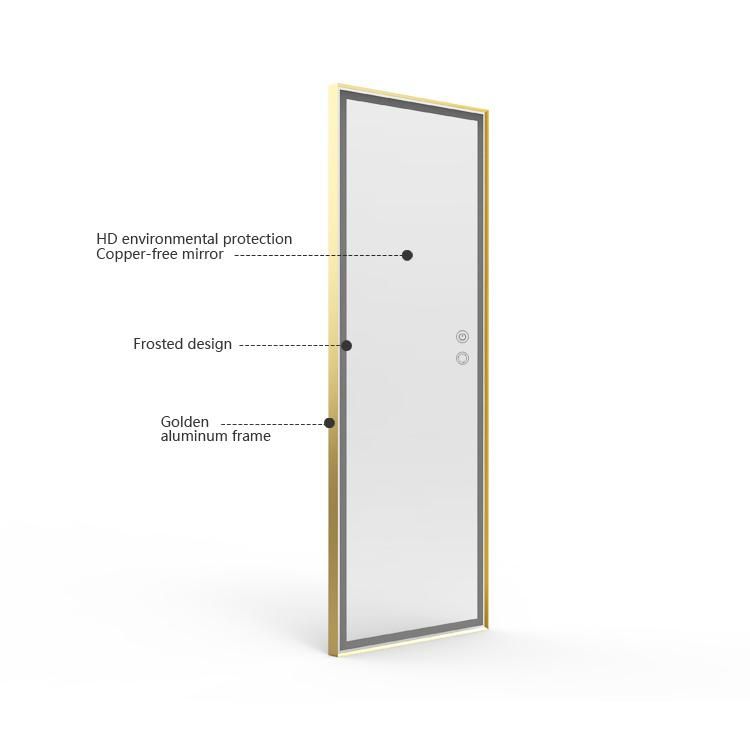 Wall Hotel Bathroom LED Full Length Mirror with Light