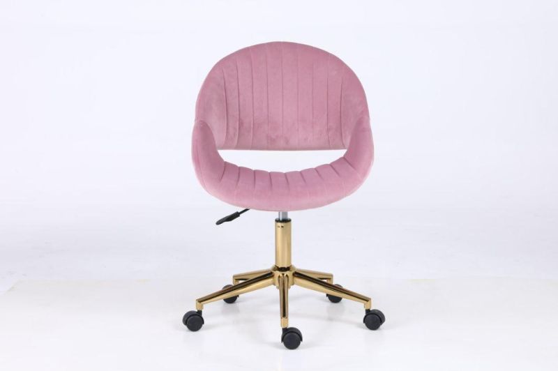 Golden Chromed Leisure Chair Living Room Furniture Home Decorations