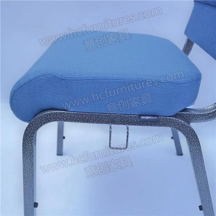 Yc-G184 China Wholesale Navy Blue Used Church Chairs Sale