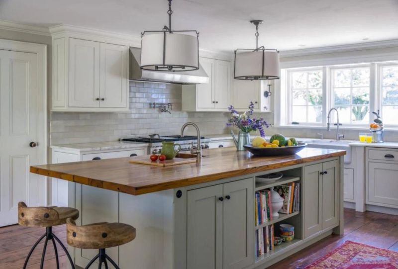 China Factory Modern Design Best Sell Good Quality White Shaker Door Kitchen Cabinet