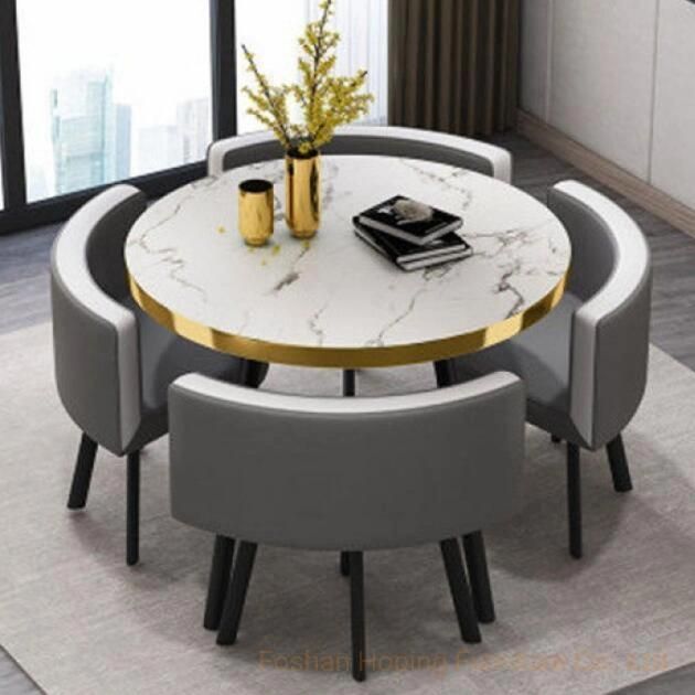 Wholesale Leisure Chairs Modern White Table Gold Leg Blue Leather Hotel Tiffany Furniture Luxury Home Crystal Restaurant Dining Chair