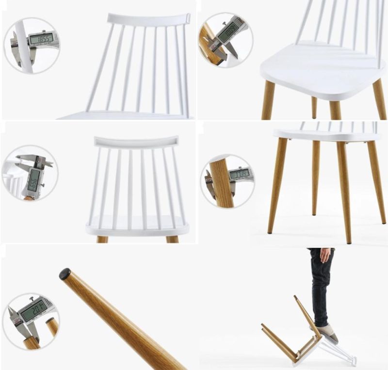Nordic Simple Backrest Modern Hollow Creative Personality Leisure Windsor Chair Factory Direct Sales Plastic Chair