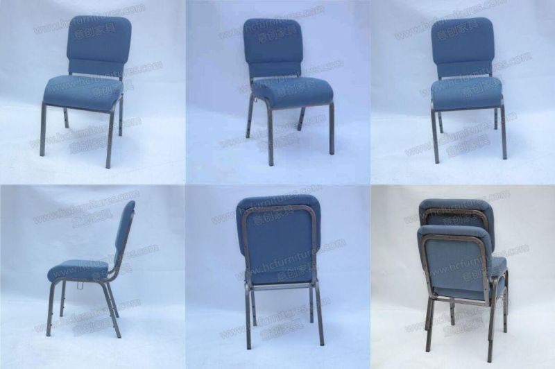 Yc-G184 China Wholesale Navy Blue Used Church Chairs Sale