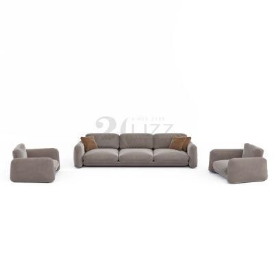 European Simple Design Hotel Furniture Bedroom Couch Modern Living Room Leisure Fabric Sofa Set