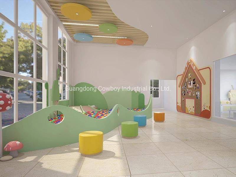 Cowboy Modern Kids Furniture Preschool Equipment and Nursery Reading Area