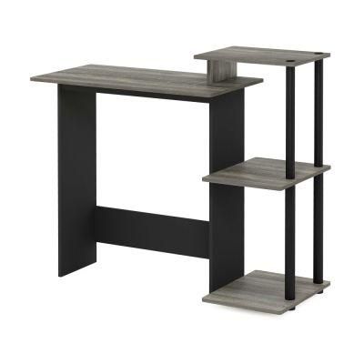 Efficient Home Laptop Notebook Computer Desk with Square Shelves