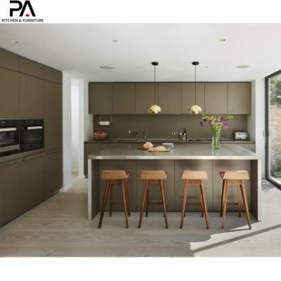 Luxury Modern Kitchen Three-Piece Set High Gloss Kitchen Cabinets