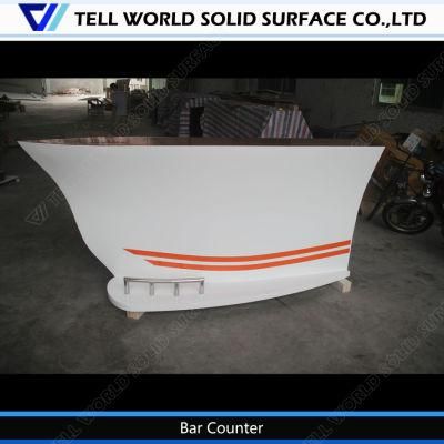 Boat Shaped Modern Desig Bar Furniture Custom Made Boat Style Bar Counter for Sale