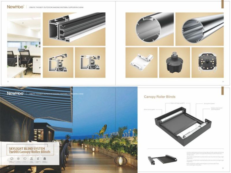 Superior Quality Aluminum Exterior Blind Exterior Decorative for Security Roller Blind Metal Shutter High Performance Superior Quality Customized Color