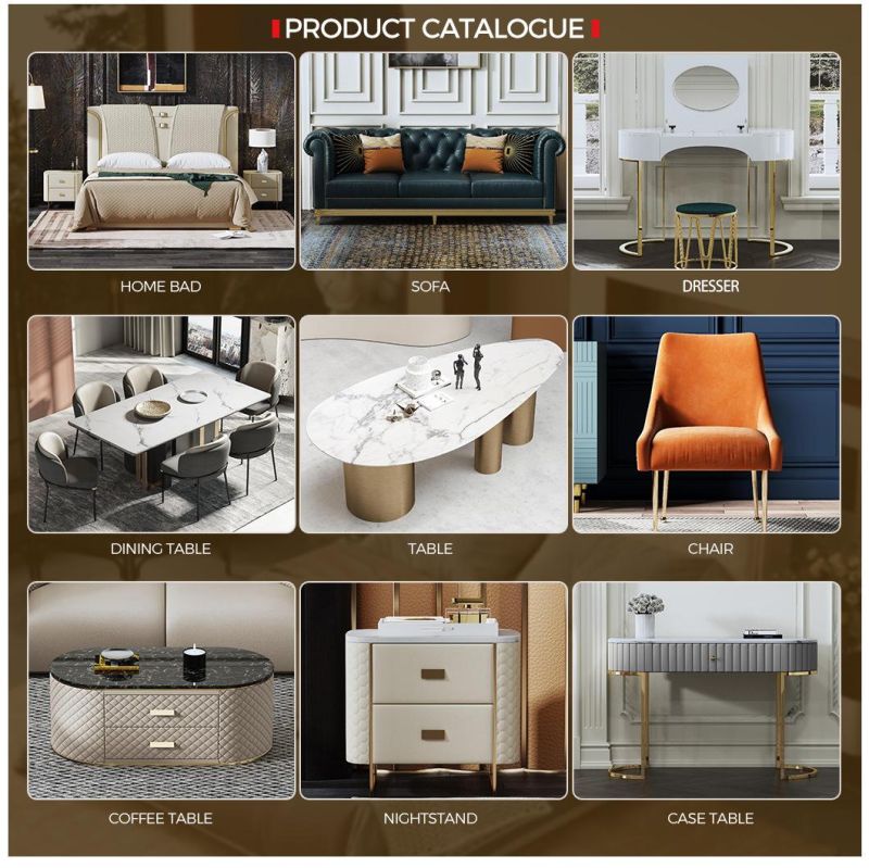 China Modern Style Wooden King Bed Home Bedroom Furniture