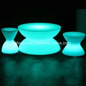 Glowing LED Commercial Bar Tables for Party Event Wedding