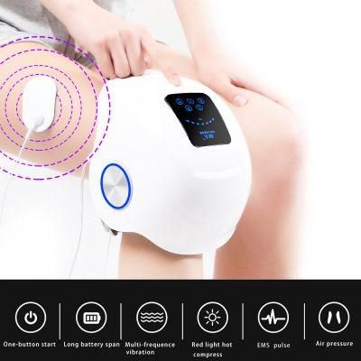 New Portable Electric Pulse Knee Massager Support Vibrator Product for Arthritis Joint Pain Relief