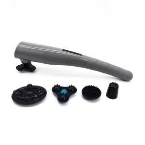 Electric Rechargeable Vibrating Back Portable 6 Heads Handheld Body Massager Hammer