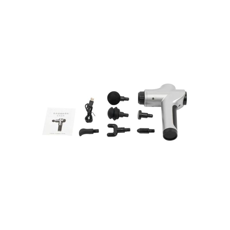 Round Rechargeable Tahath Color Box /Brown Carton Massage Equipment Muscle Massager Gun